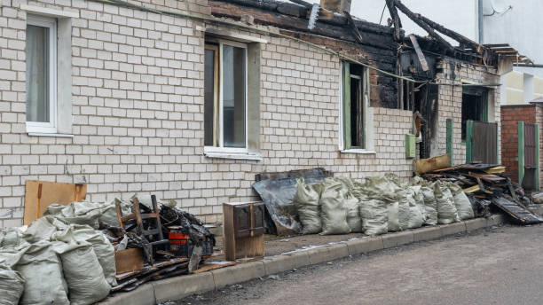 Professional Emergency Fire Cleanup technician working in Thonotosassa, FL